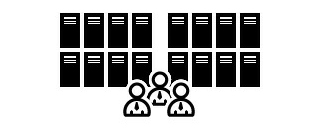 図版：データセンター運用保守業務（IDC）